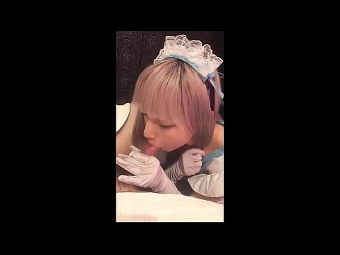 ❤️ Japonski idol [mayuka], kostum francoske služkinje, 1. del, fafanje in onaniranje z losjonom ❤❌ Super seks na sl.pornoreino-com.ru ❌️